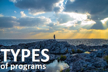 types of programs