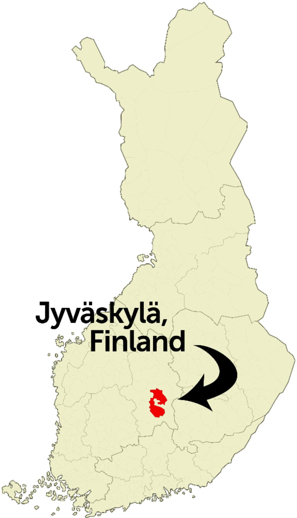 jyvaskyla map